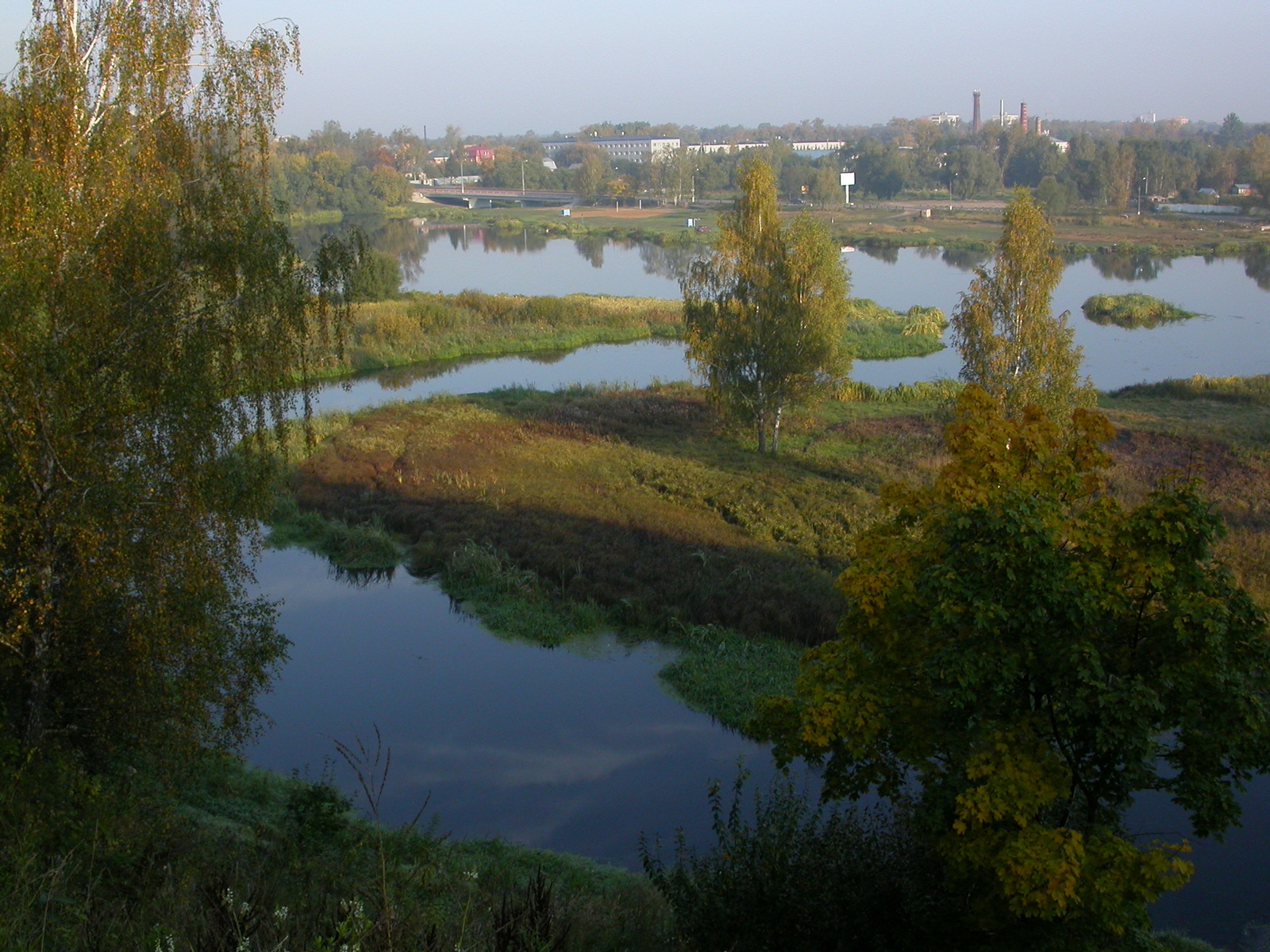 Клязьма в черте г. Королёва - Моё, Клязьма, Пейзаж, Красота, Река, Живописно, Фотография, Природа, Длиннопост, Город Королев