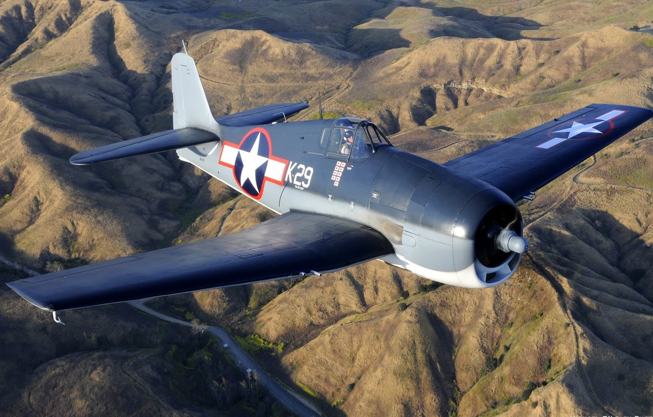 Carrier-based fighter Grumman F6F-3 Hellcat Devil Cat from aircraft carriers. - Airplane, The Second World War, Longpost, F6f Hellcat