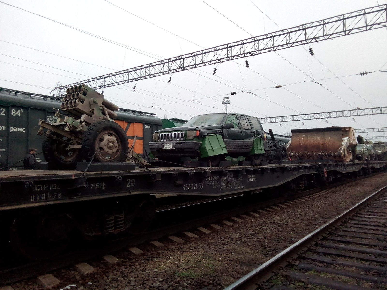 Agitation train of the Russian Army. - Syria, Trophy, Longpost