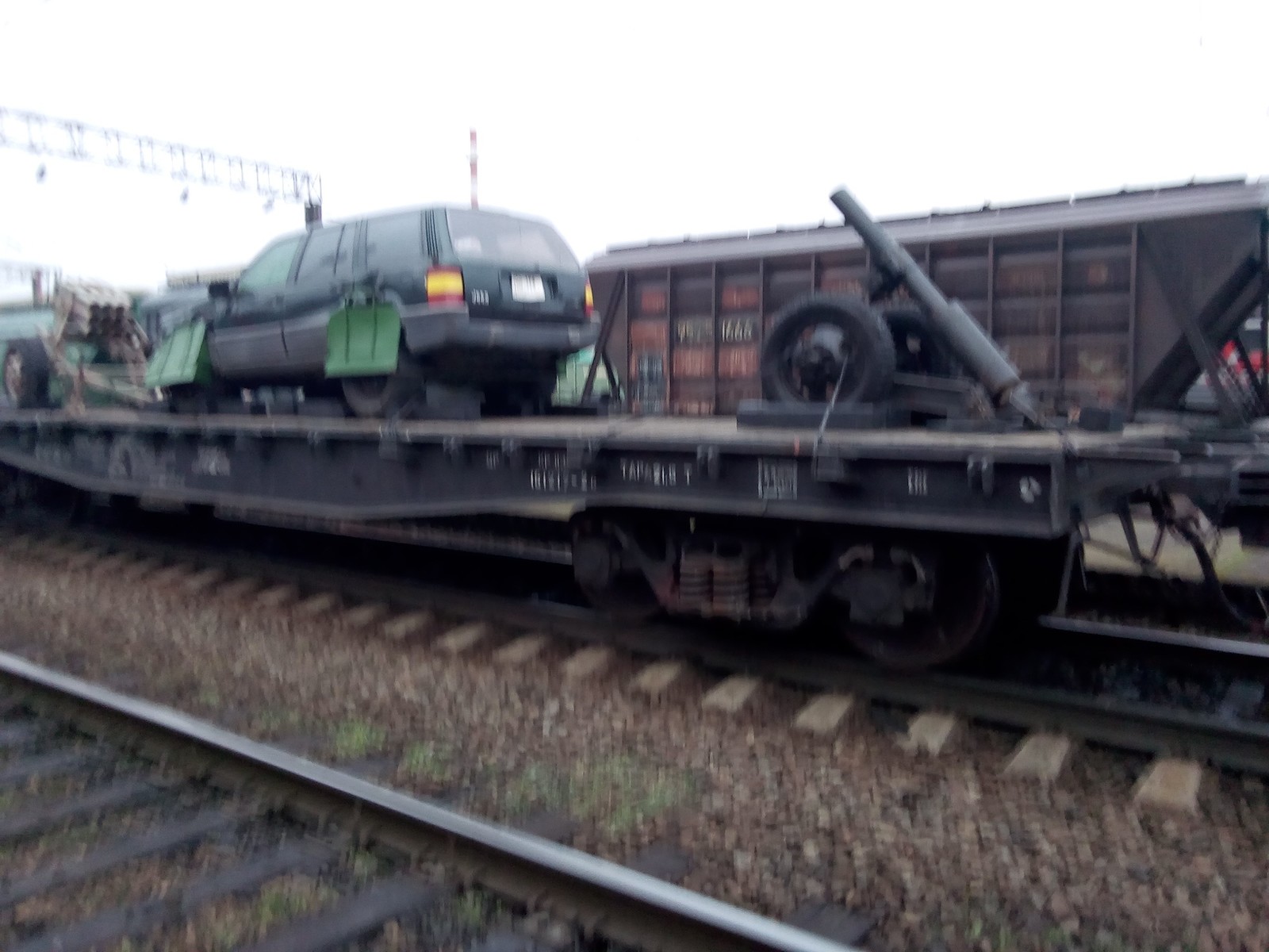 Agitation train of the Russian Army. - Syria, Trophy, Longpost