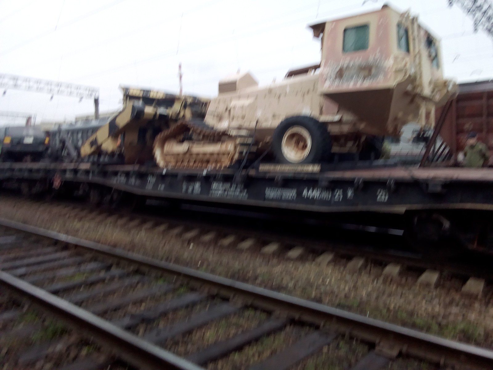 Agitation train of the Russian Army. - Syria, Trophy, Longpost