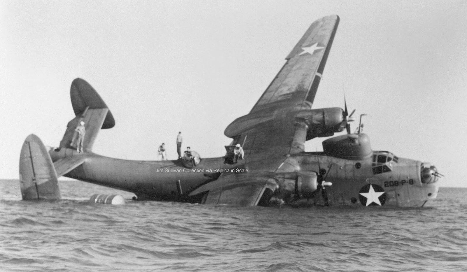 Martin PBM-5A Mariner. Catalina competitor. - American aircraft, Flying boat, , Longpost, Airplane, The Second World War