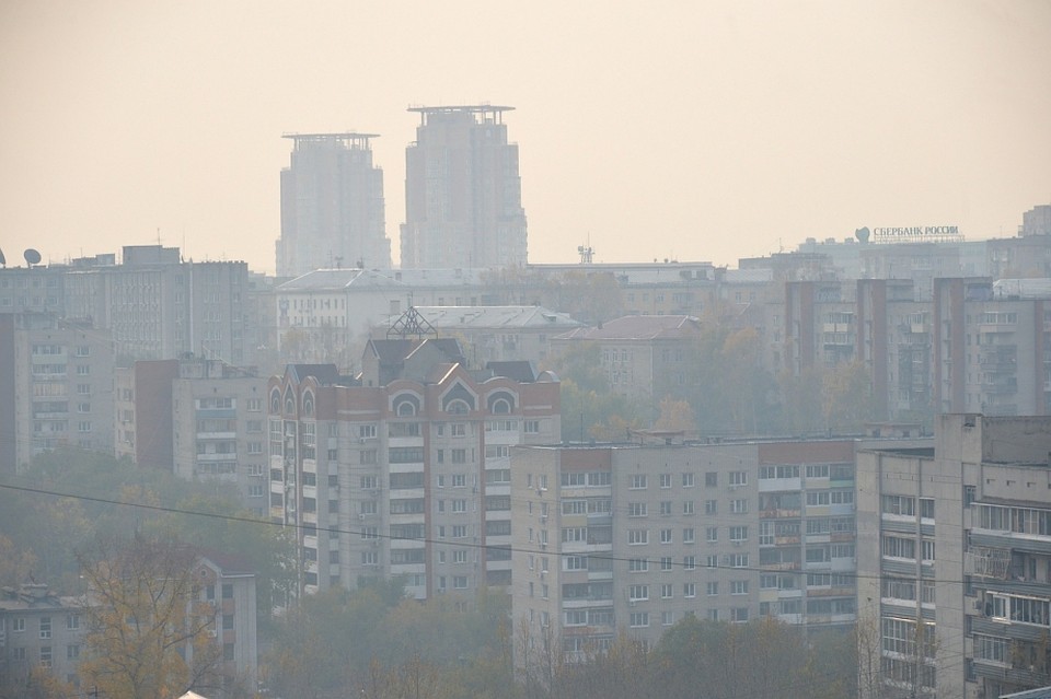 What do sparrows sing about on the last day of winter? - My, Khabarovsk, Smoke, Fire, Дальний Восток, Longpost