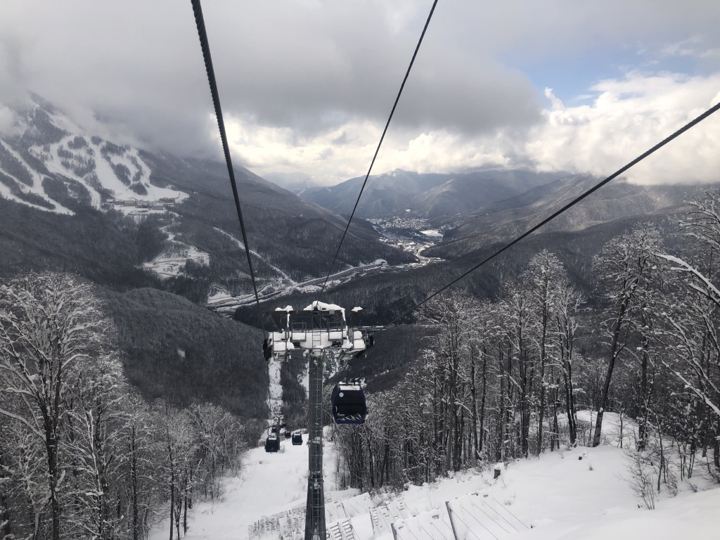 Happy snowy spring from Krasnaya Polyana! - My, Snowboard, Winter, Nature, Gazprom, Video, Longpost