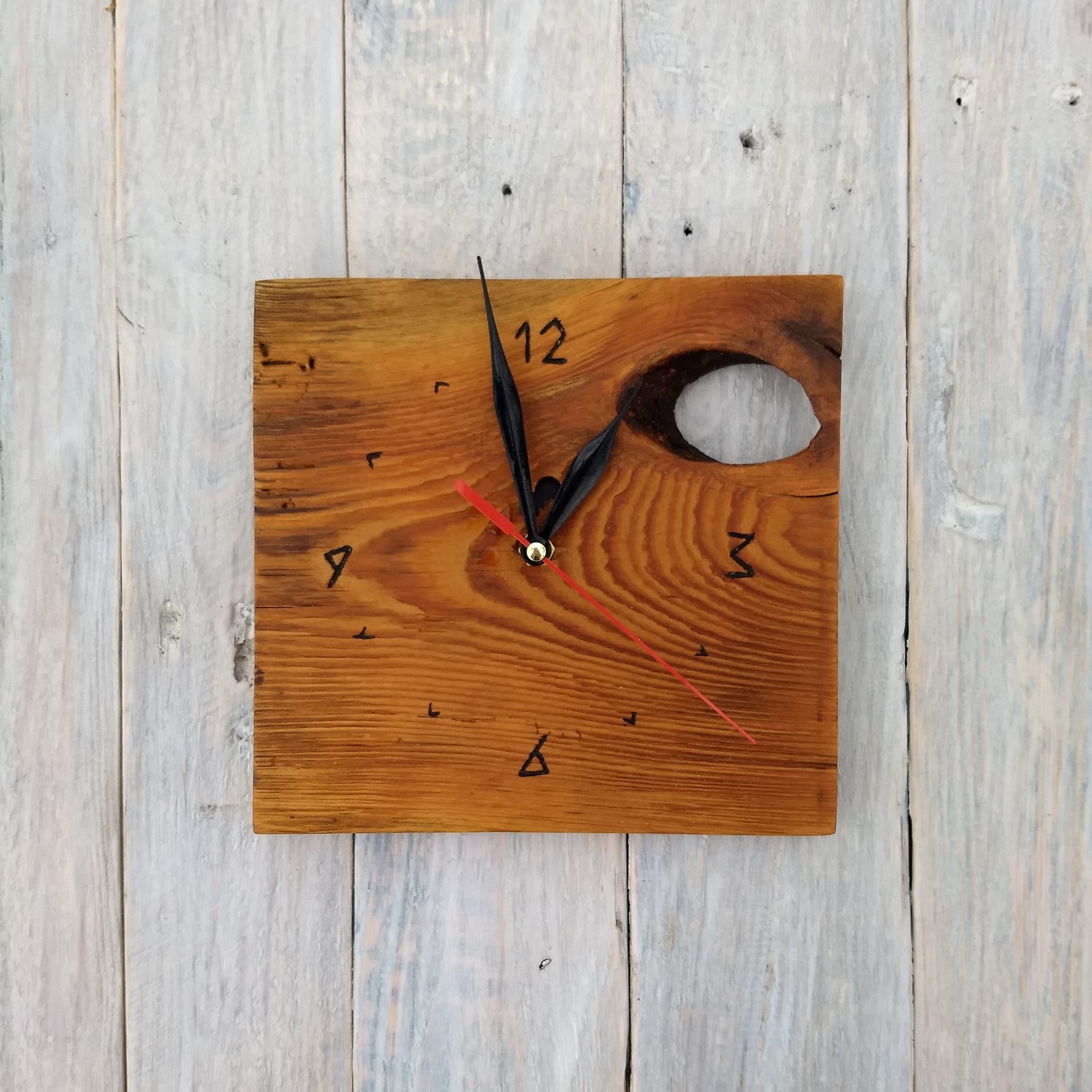 Clock to hang on the wall - My, Woodworking, Longpost, Wall Clock, Handmade, Needlework without process, Decor