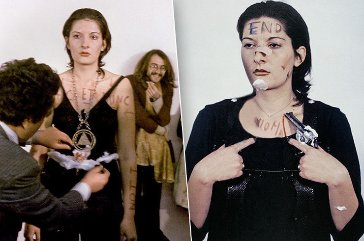 Marina Abramovic and her performances - NSFW, Marina Abramovich, Performance, Modern Art, Artist, Art, Longpost, Story