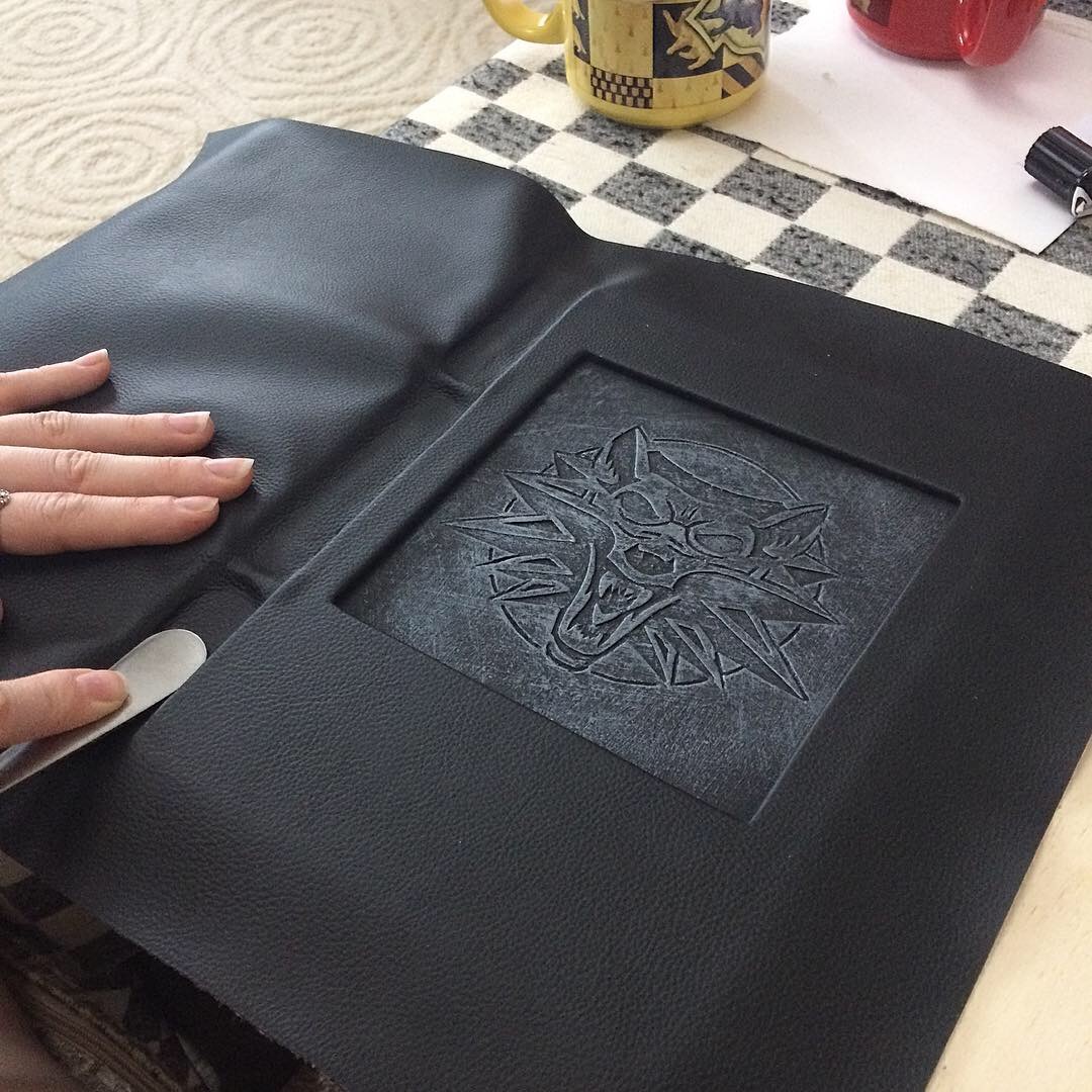 Diary of the Witcher universe - My, Needlemen, Needlework with process, Witcher, Wolf School, Longpost, Diary, Needlework