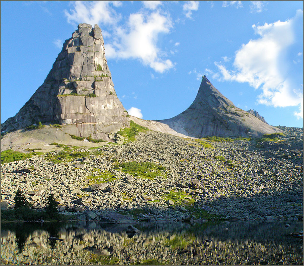 Under Parabola - My, Ergaki, Travels, Siberia, Tourism, Parabola, Russia, Longpost