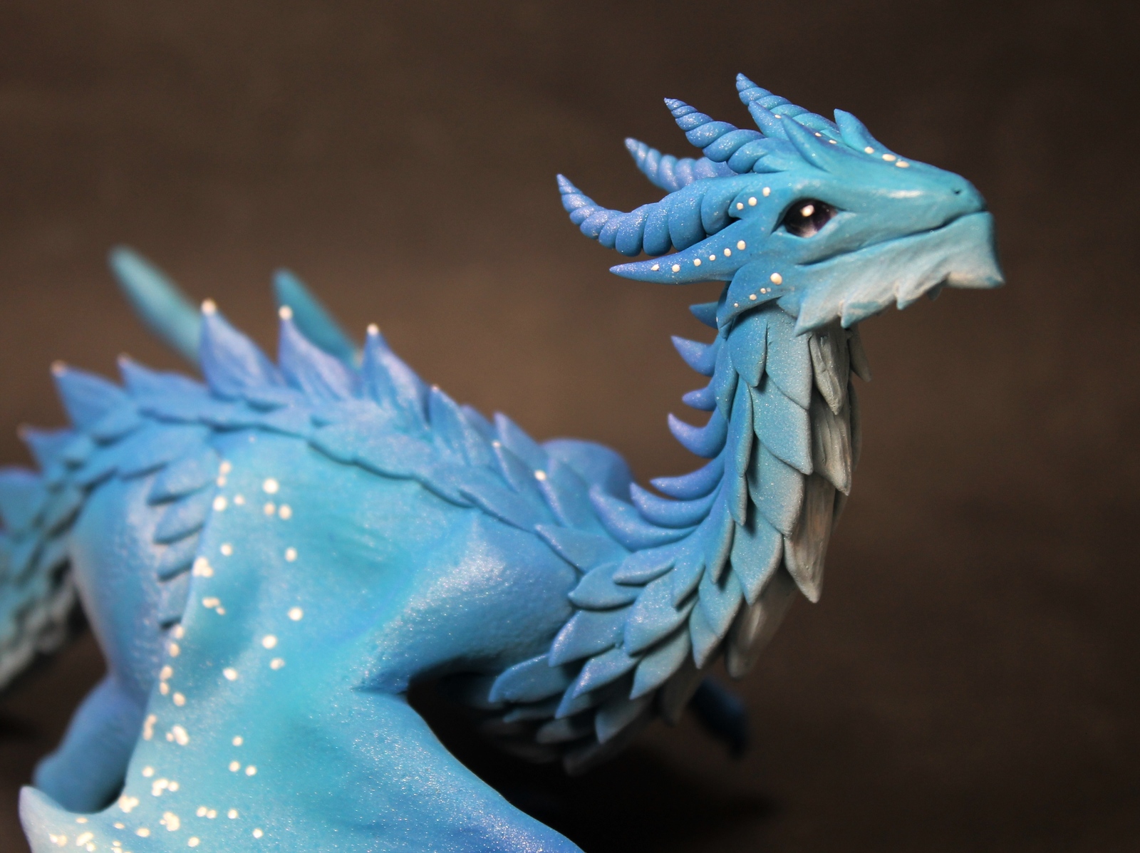 New wyvern (with process) - My, Needlework with process, Лепка, Polymer clay, Wyvern, The Dragon, Handmade, Longpost