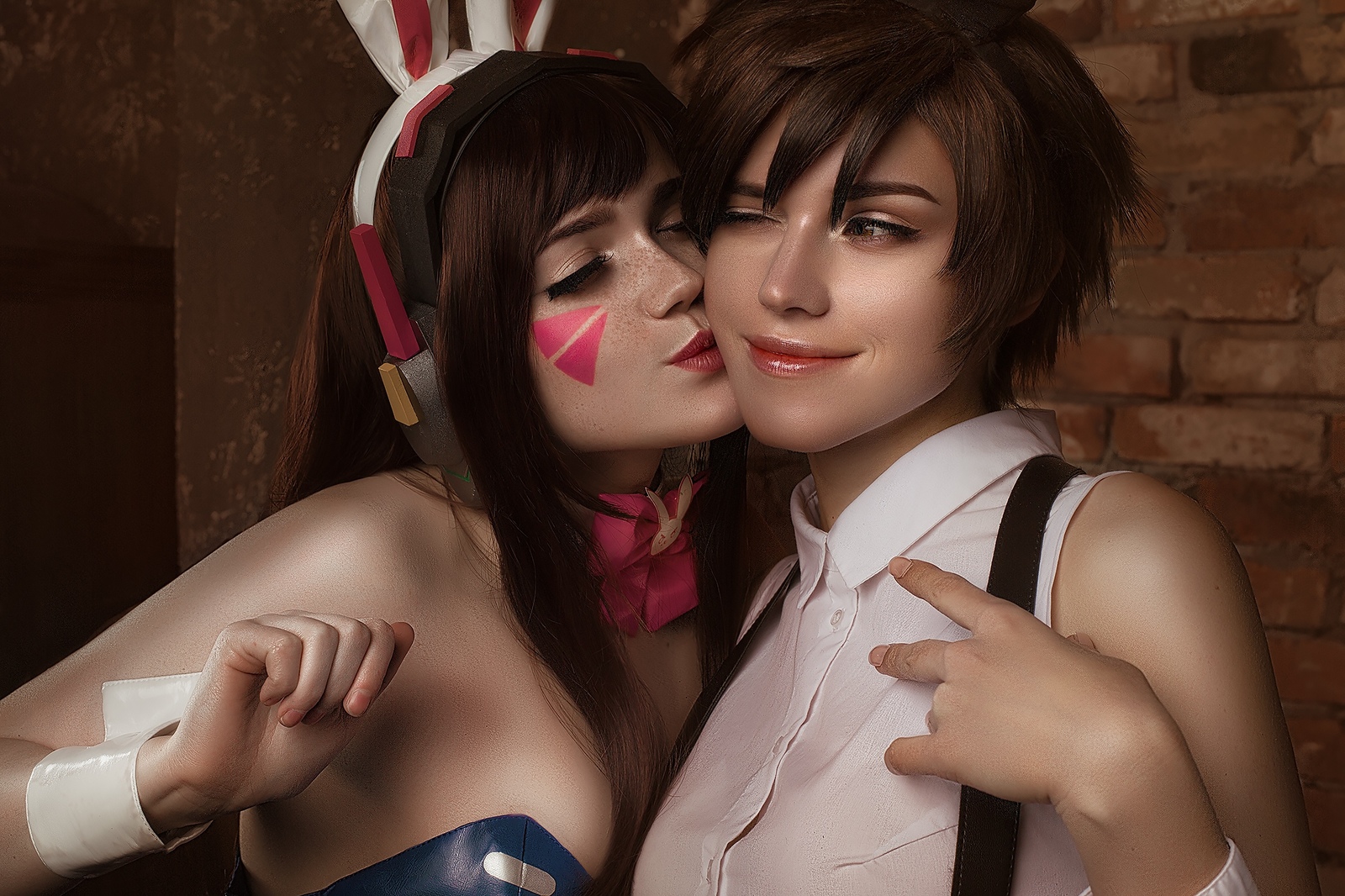 Косплей от Саши Холланд aka shirogane_sama (Tracer, Мотоко Кусанаги) и Екатерины Никовы (D.VA). - Фотография, Девушки, Косплей, Призрак в доспехах, Overwatch, Длиннопост, Саша Холланд