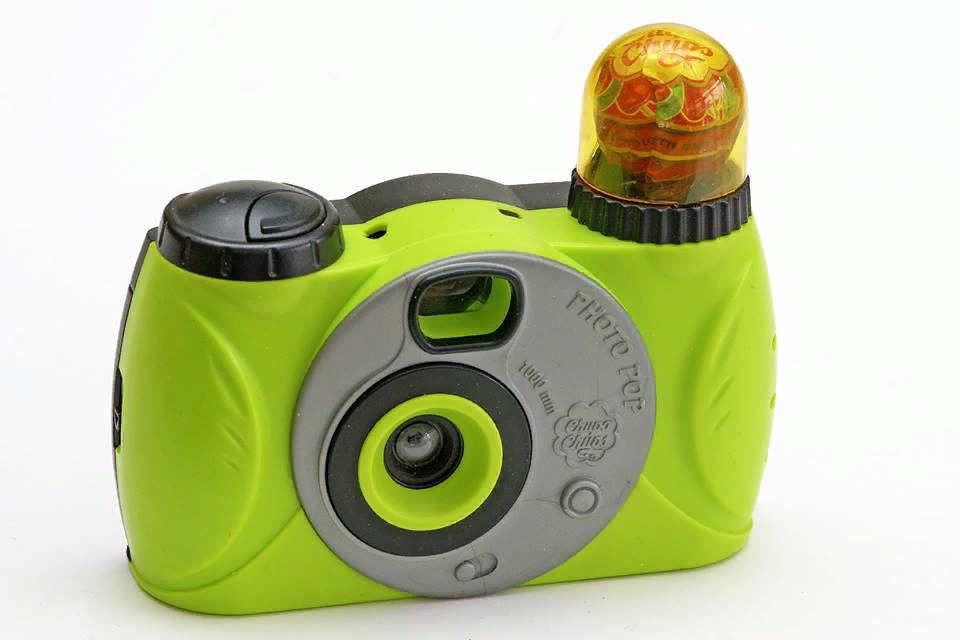 Camera - holder for Chupa-Chups - Camera, The photo, Film, Humor, Chupa Chups, Lomography, Interesting, Stubbornness, Longpost