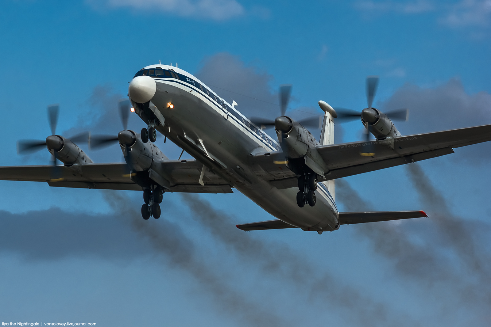 Il-22M on takeoff - My, IL-2, Aviation, The photo, Longpost