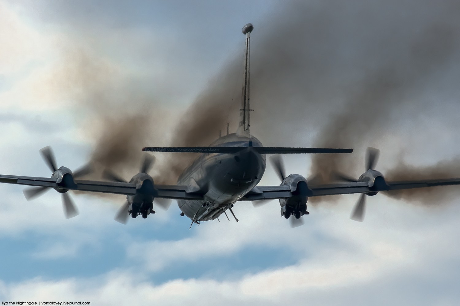 Il-22M on takeoff - My, IL-2, Aviation, The photo, Longpost