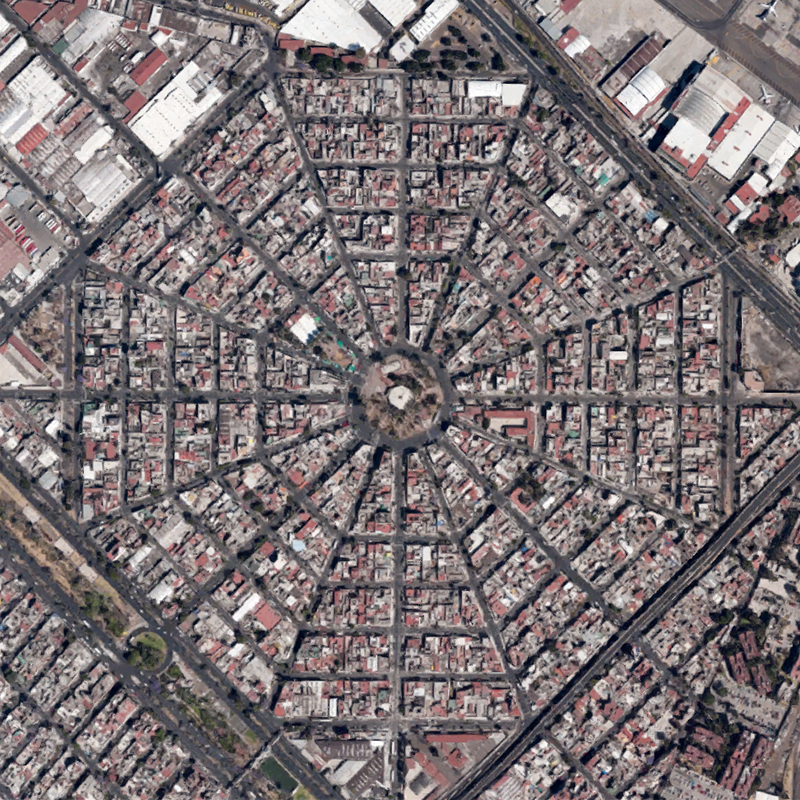 Mexico City from a bird's eye view - The photo, Mexico City, Mexico, Capital, Bird's-eye, View from above