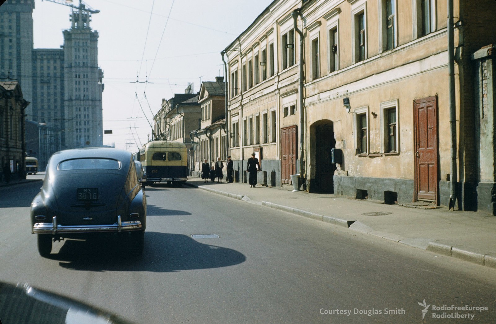 Moscow 50s. - the USSR, The photo, Moscow, 50th, Longpost, Martin Manhoff