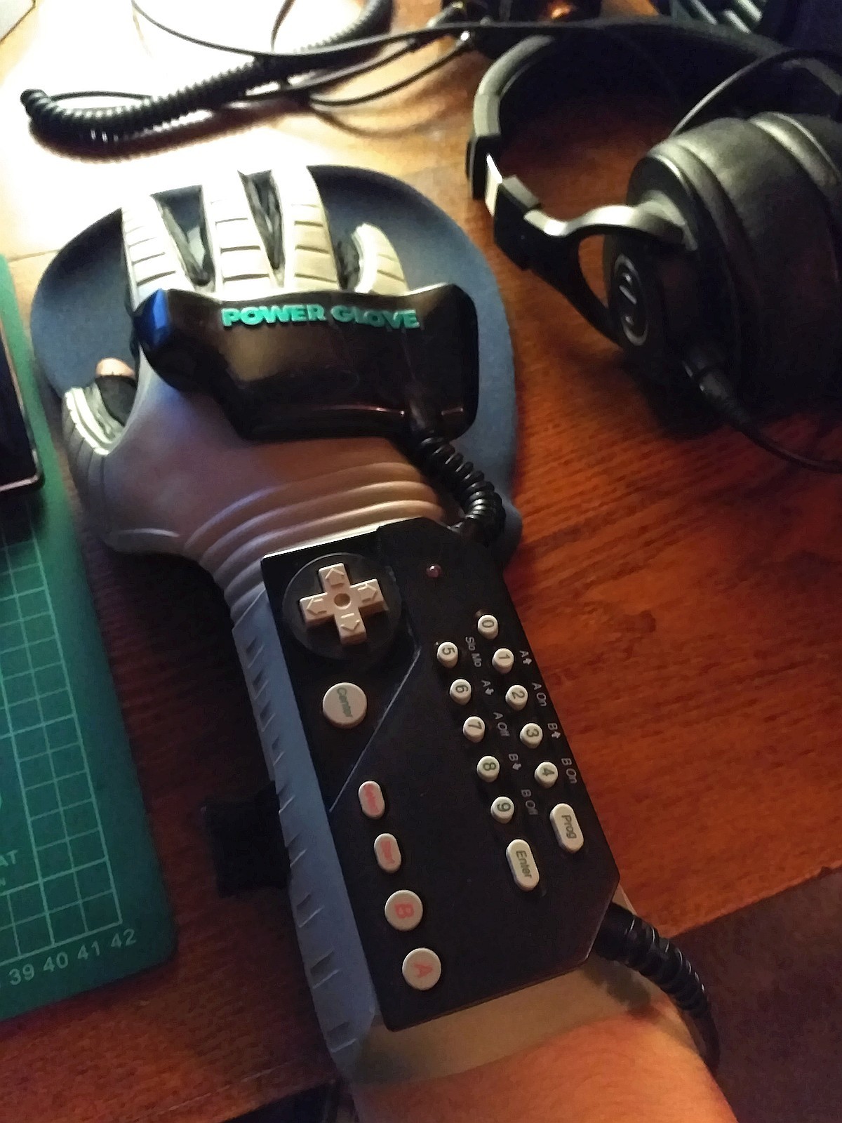 Power Glove via Pixelkit? - My, Power Glove, Controller, Gamepad, Adapter, GIF, Longpost