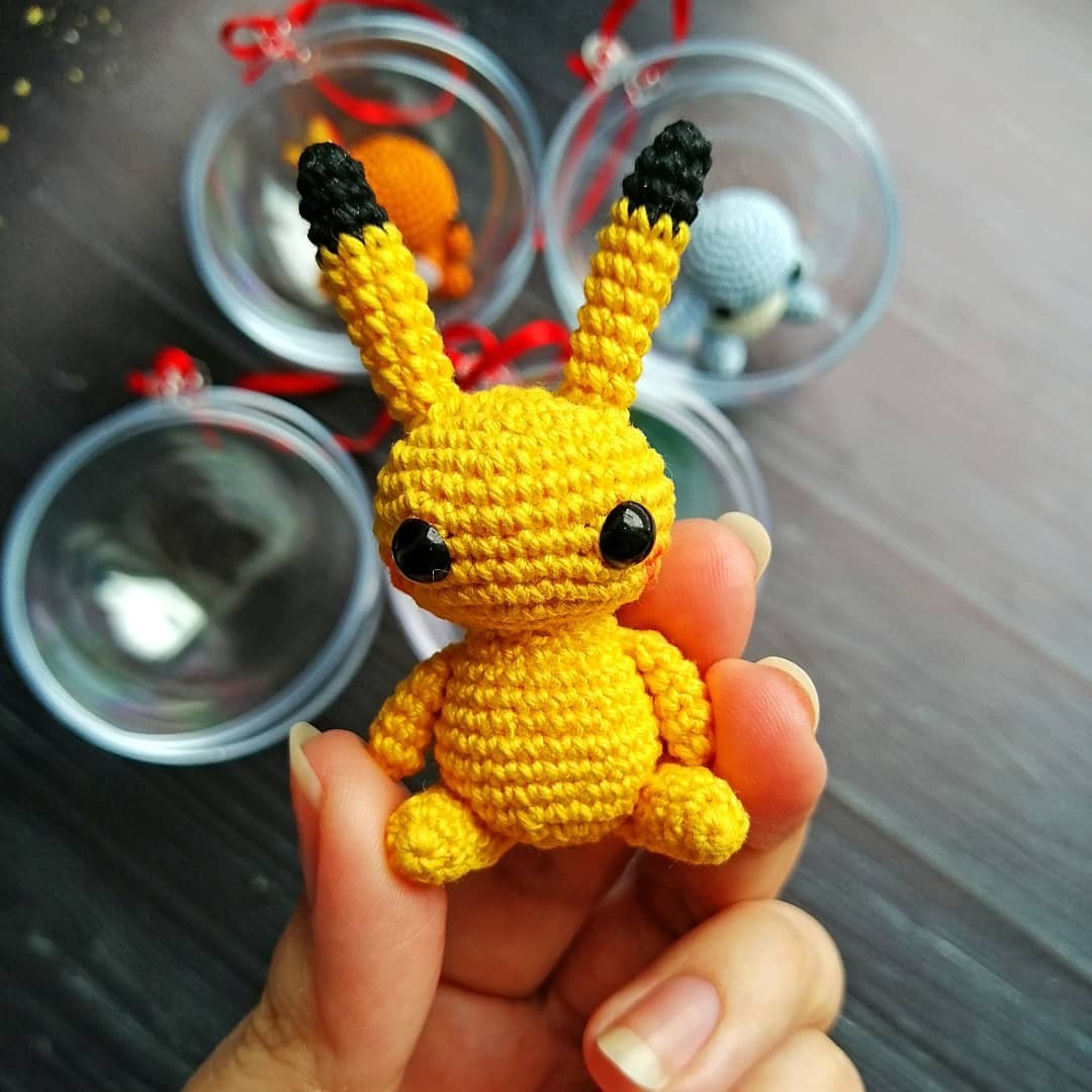 Pokemon - My, Amigurumi, Pokemon, Crochet, Needlework without process, Longpost