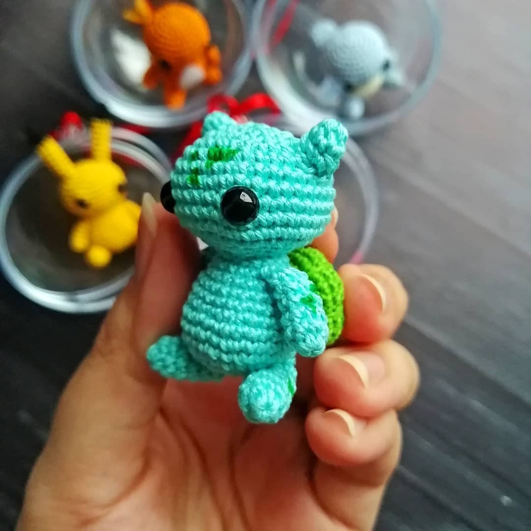 Pokemon - My, Amigurumi, Pokemon, Crochet, Needlework without process, Longpost