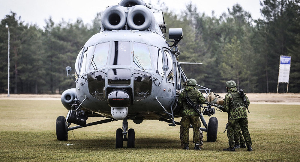 The crashed Polish fighter was repaired with a sledgehammer and a file. Details. - My, NATO, Poland, Aviation, Crash, Lithuania, Helicopter, Mi-8, Teachings, Longpost