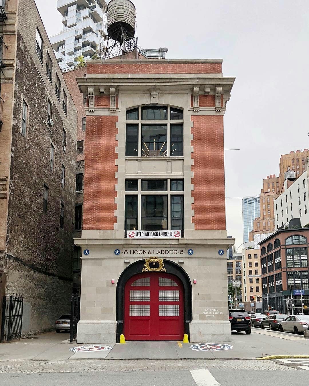 Tribeca, New York, USA. - Ghostbusters, House, New York, The photo, Architecture