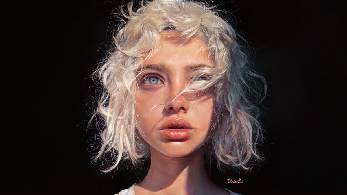 Scary paintings by Elena Sai - Art, Drawing, Portrait, Elena SAI, Longpost