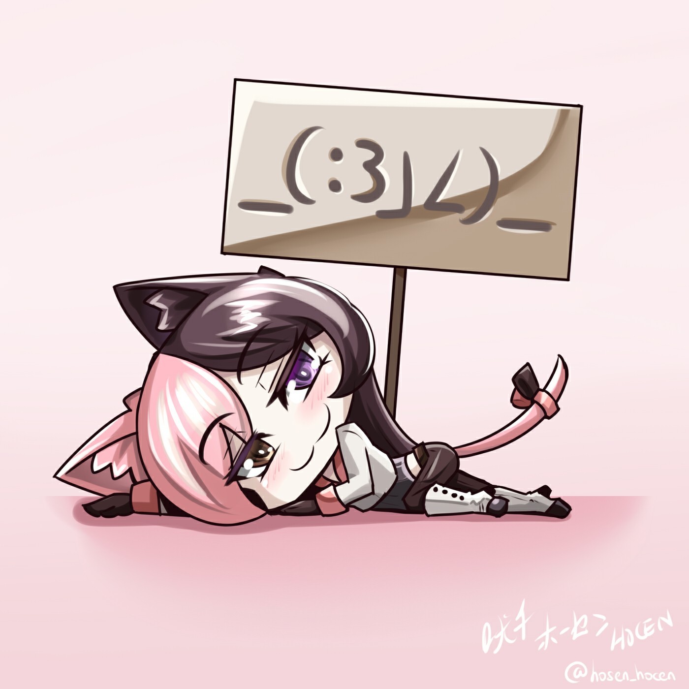 And again cuties-chibis - RWBY, Salem, Neopolitan, Pyrrha nikos, Penny Polindina, Anime, Not anime, Chibi, Longpost