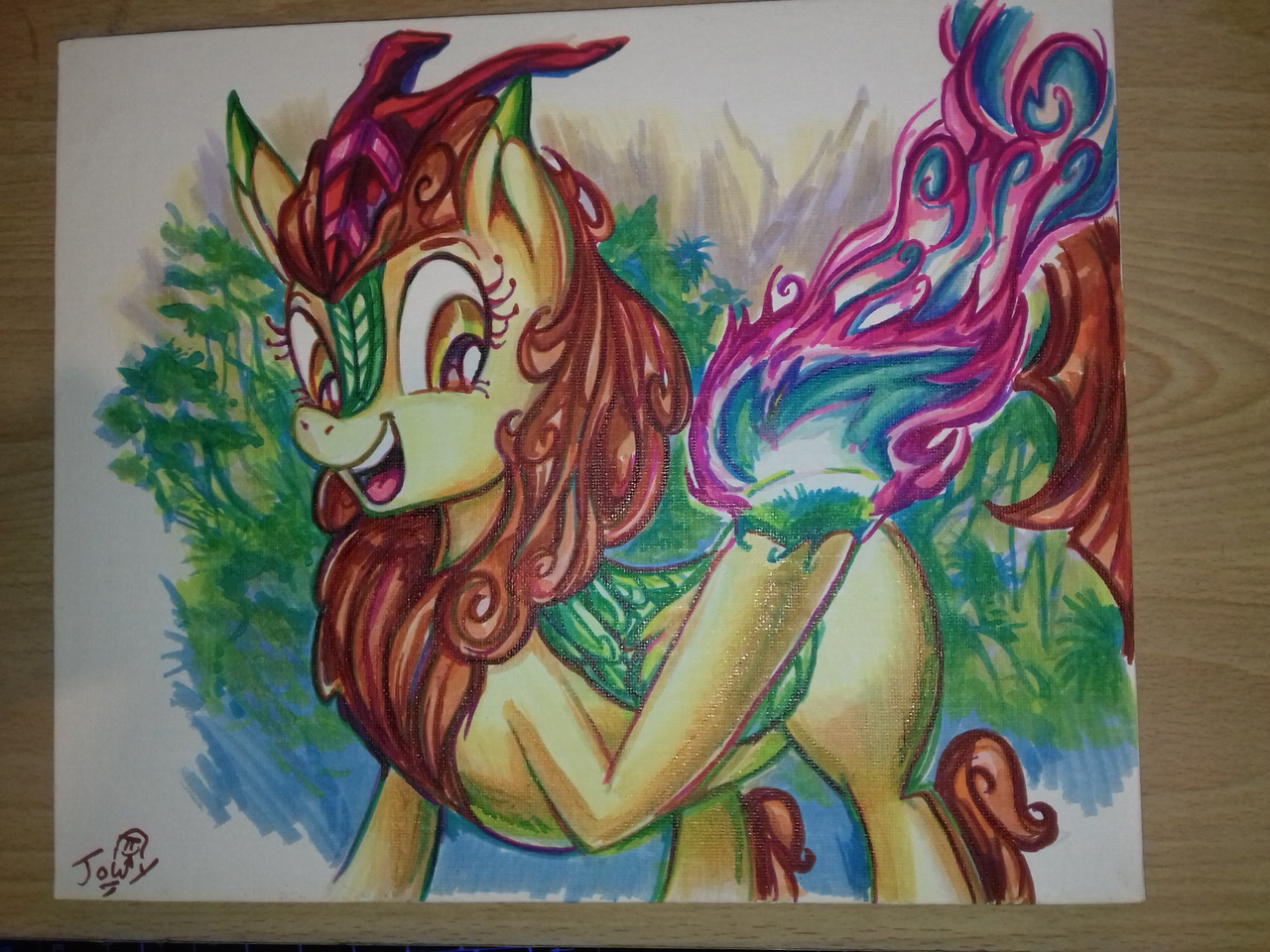 Kirin - My little pony, MLP Kirin, Autumn blaze, Jowybean