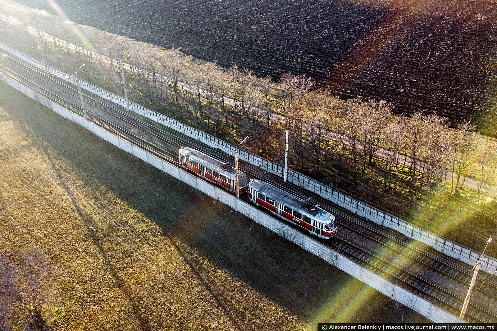 Metrotram of Krivoy Rog. - Krivoy Rog, Metrotram, Tram, Transport, Longpost