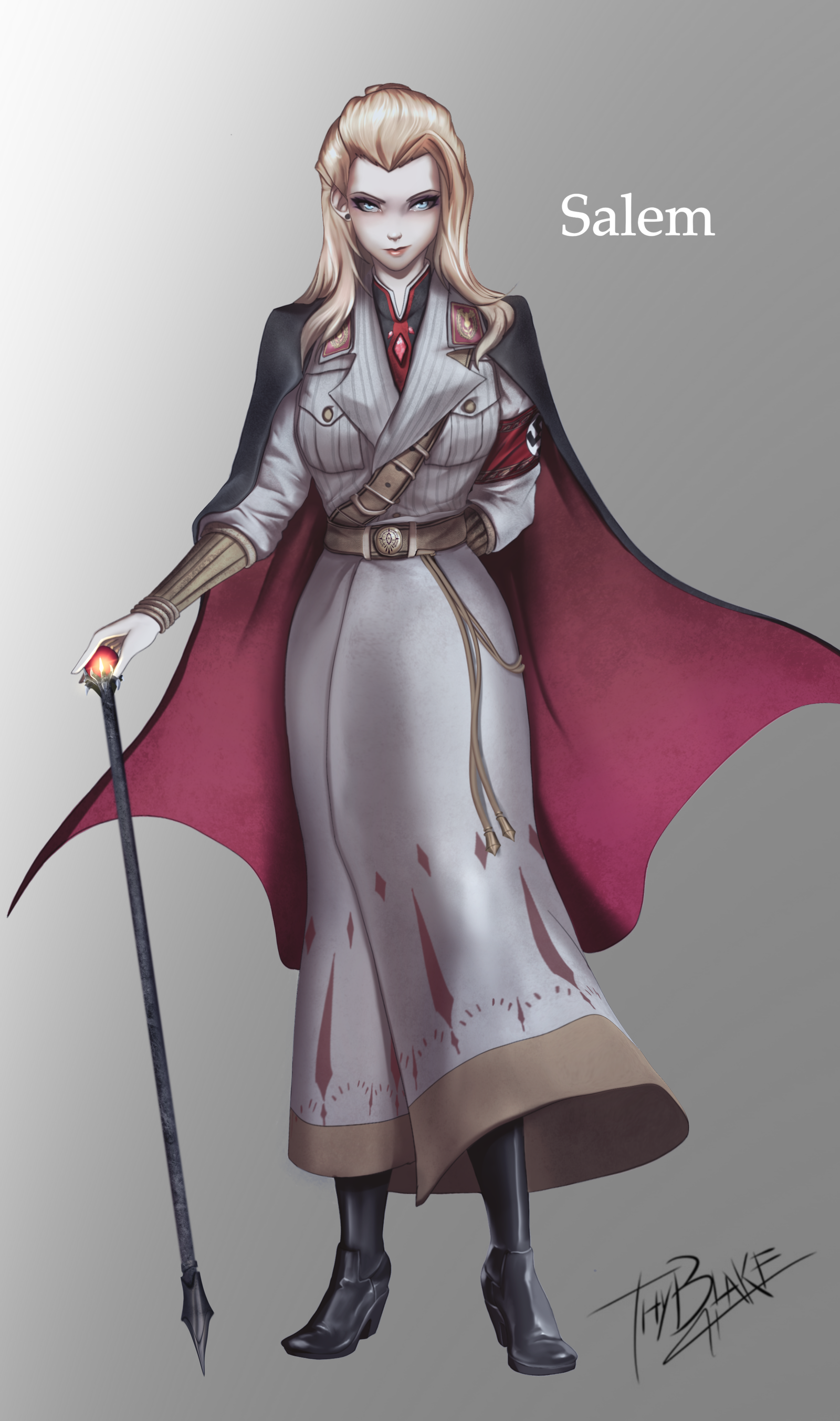 RWBY: World War II (Eminence Gray of the Third Reich) - RWBY, Salem, Thyblake, Anime, Not anime, Anime art