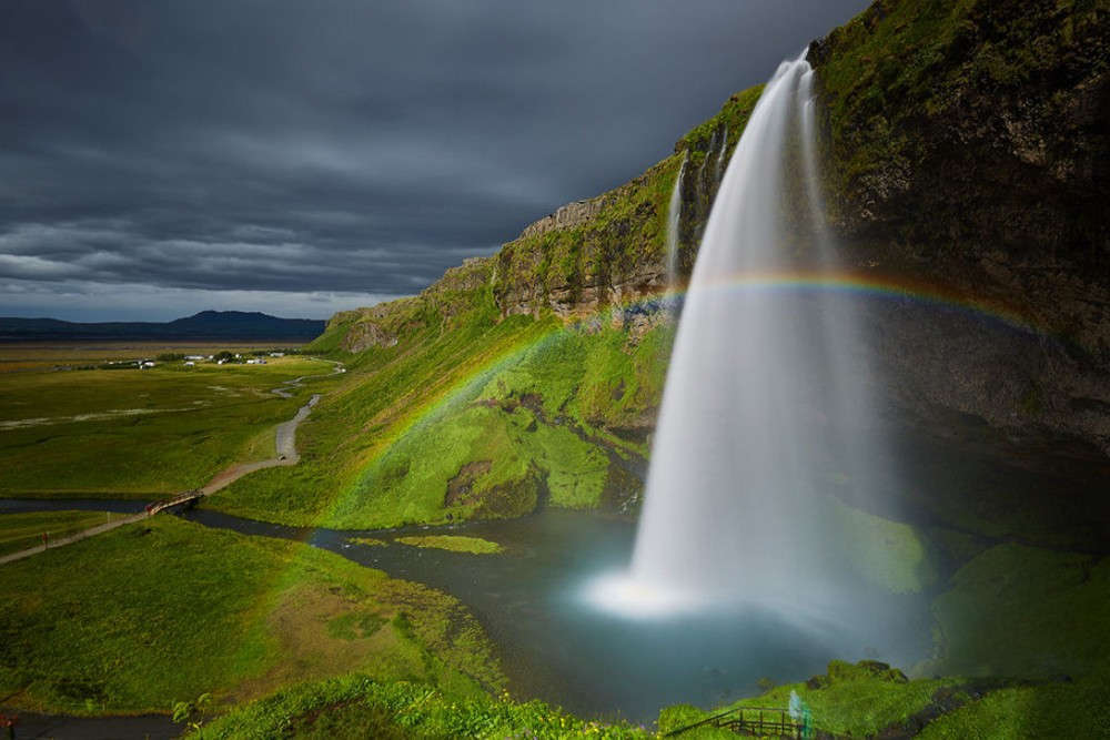 Один из красивейших водопадов мира. Знаменитый Seljalandsfoss - Seljalandsfoss, Водопад, Длиннопост