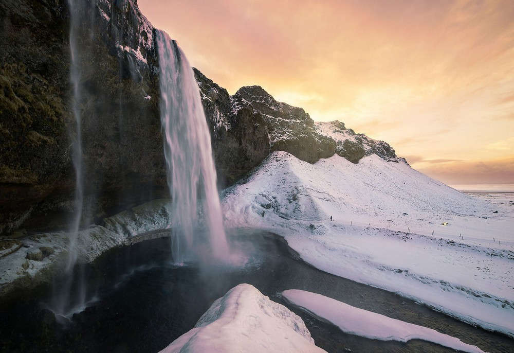 Один из красивейших водопадов мира. Знаменитый Seljalandsfoss - Seljalandsfoss, Водопад, Длиннопост