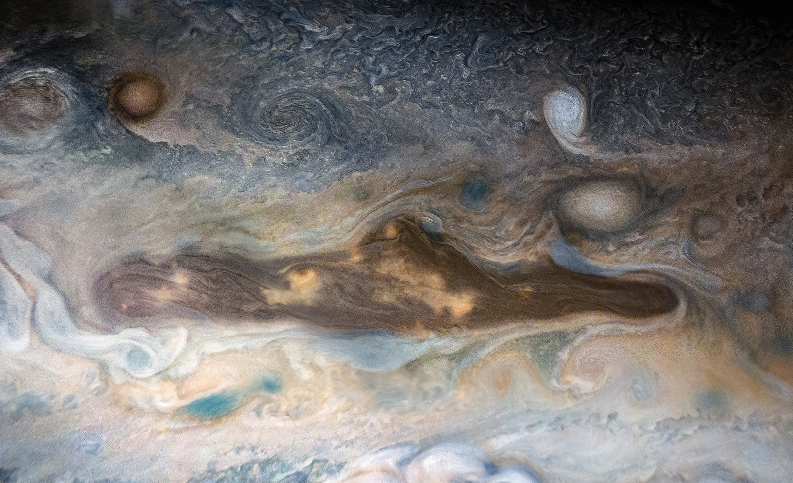 Мистер Хэнки на Юпитере - NASA, Juno, Юпитер, Фотография, Космос, South Park, Мистер Хэнки