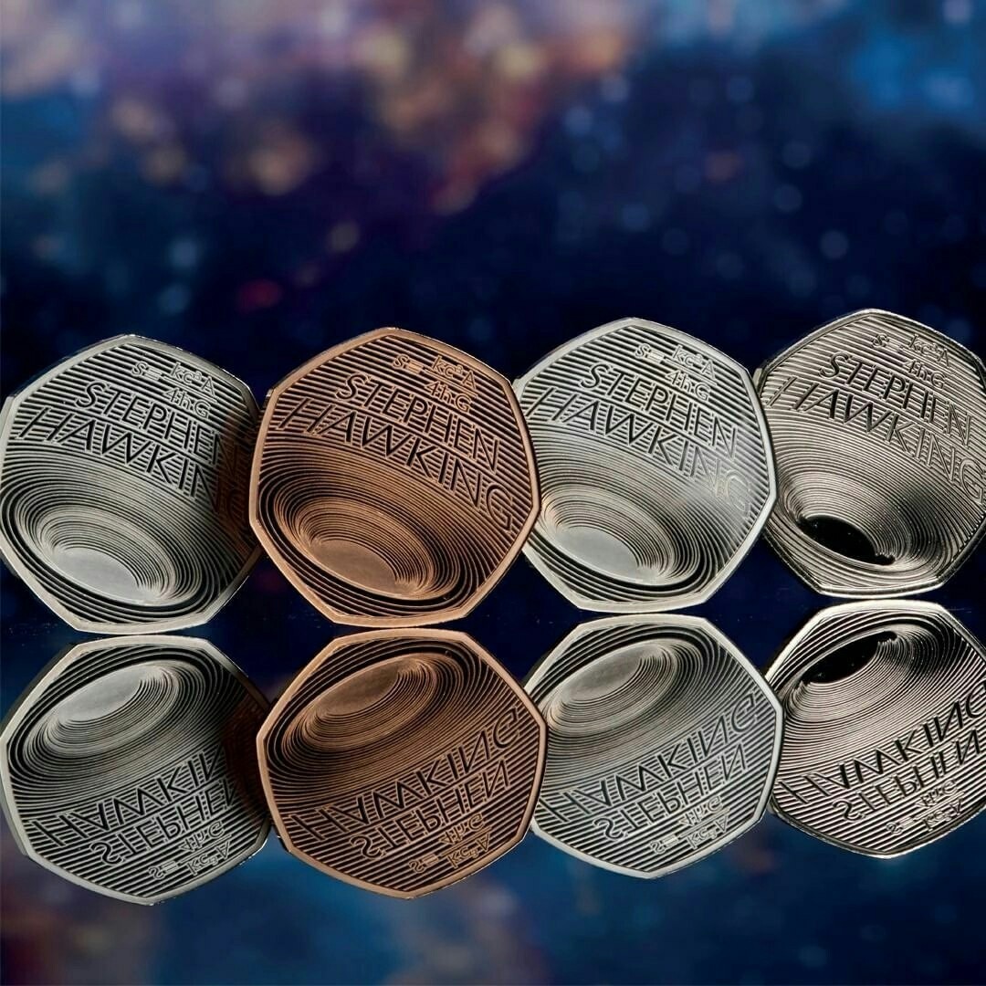 Coins - Commemorative coins, Stephen Hawking