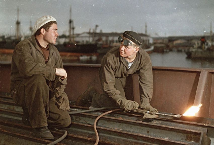 Workers of the USSR - the USSR, Story, Workers, Old photo, Work