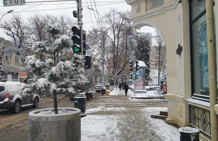 13 марта во многих районах Кубани неожиданно начался снегопад. - Снегопад, Краснодарский Край, Снег, Видео, Длиннопост, Погода