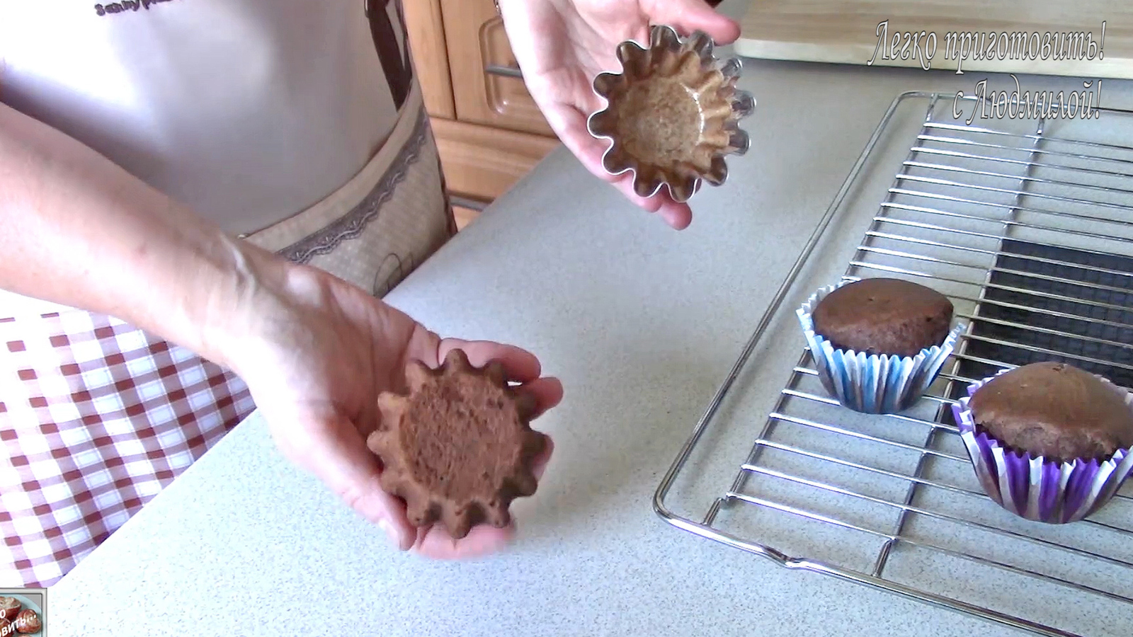 Lean (Vegetarian) Chocolate Muffins - My, Food, Cooking, Bakery products, Video, Video recipe, Youtube, Cake, Longpost, Lenten dishes