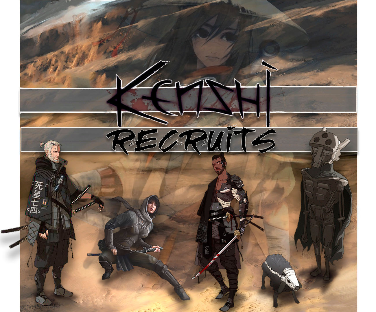 Kenshi - Recruits and where to find them. - My, Kenshi, Games, RPG, Hyde, Recruits, Longpost, Part 2
