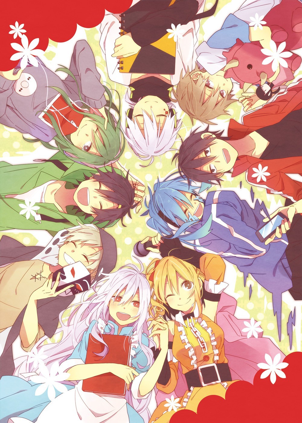 Mekakushi-dan complete - Anime, Anime art, Mekakucity Actors, , Kagerou project