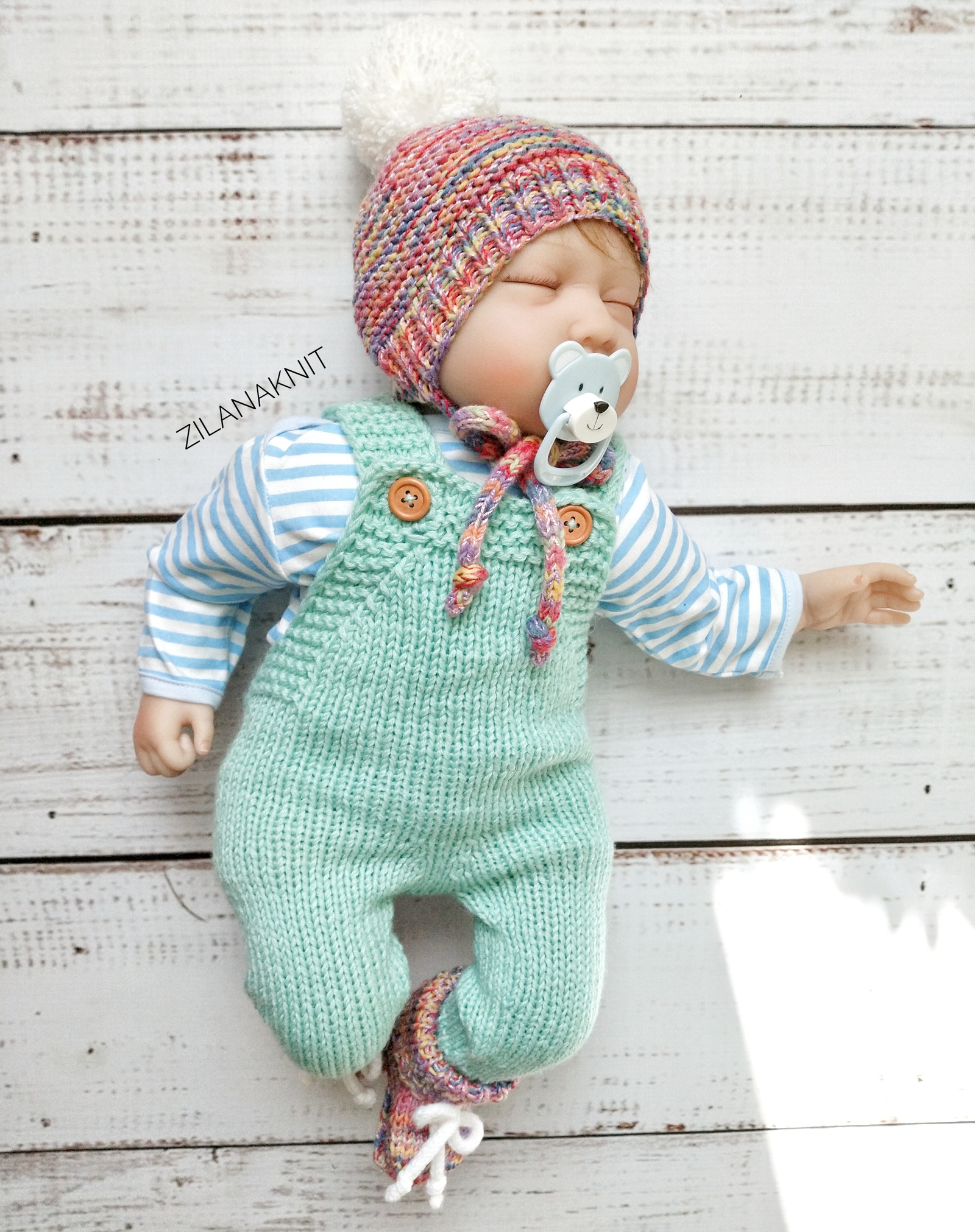 I knit a little 3 - My, Needlework without process, Knitting, Doll, Everything for children, Booties, Longpost, Reborn, For children