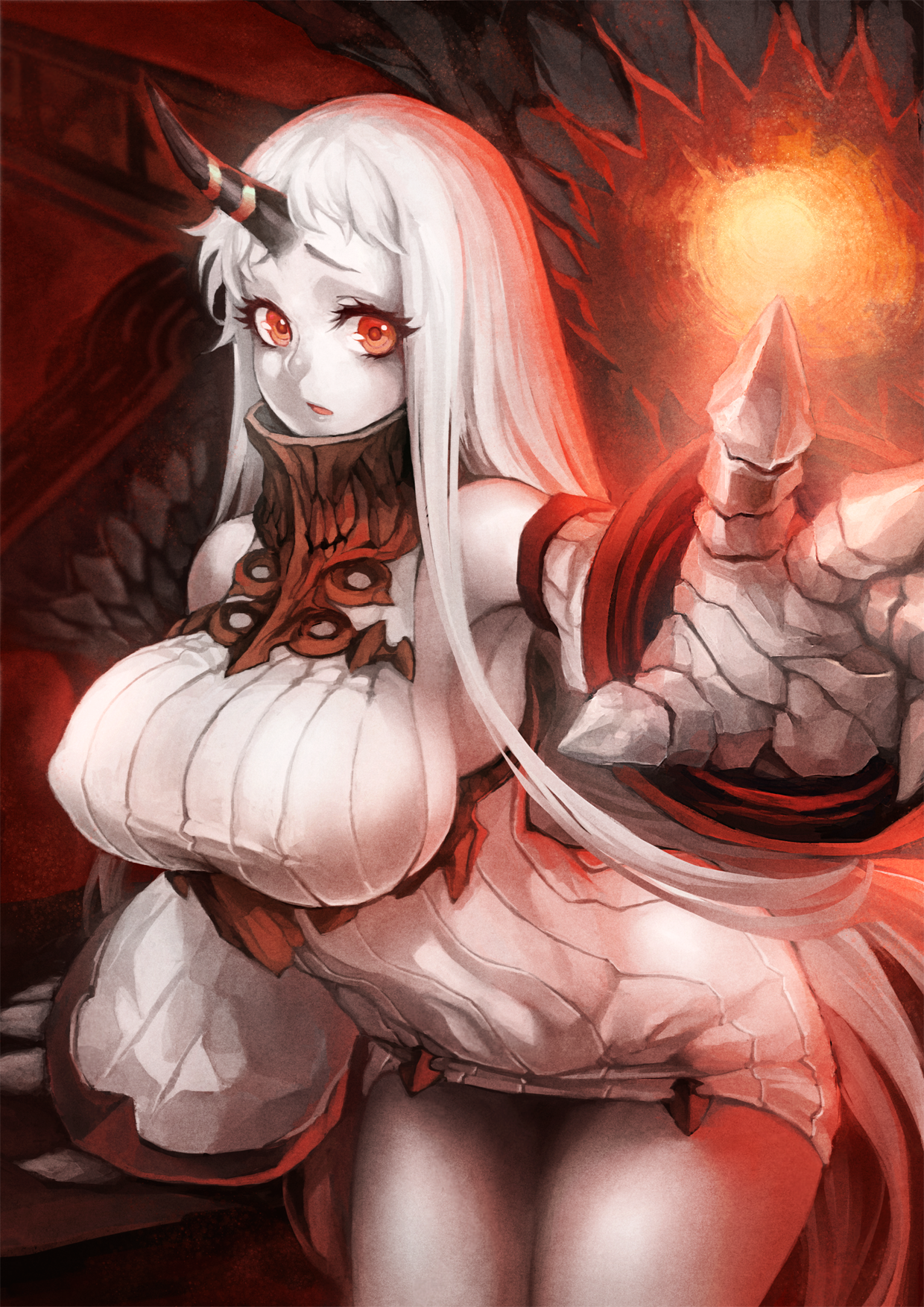 Seaport hime - Kantai collection, Seaport hime, Anime art, Abyssal, Anime, Art, Longpost