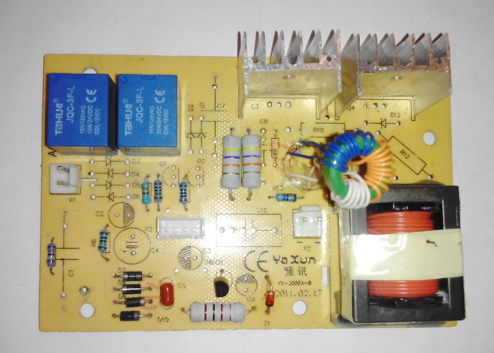 Repair of the YX2000A ultrasonic bath after board flooding. - My, Repair of equipment, Ultrasonic Cleaner, Longpost