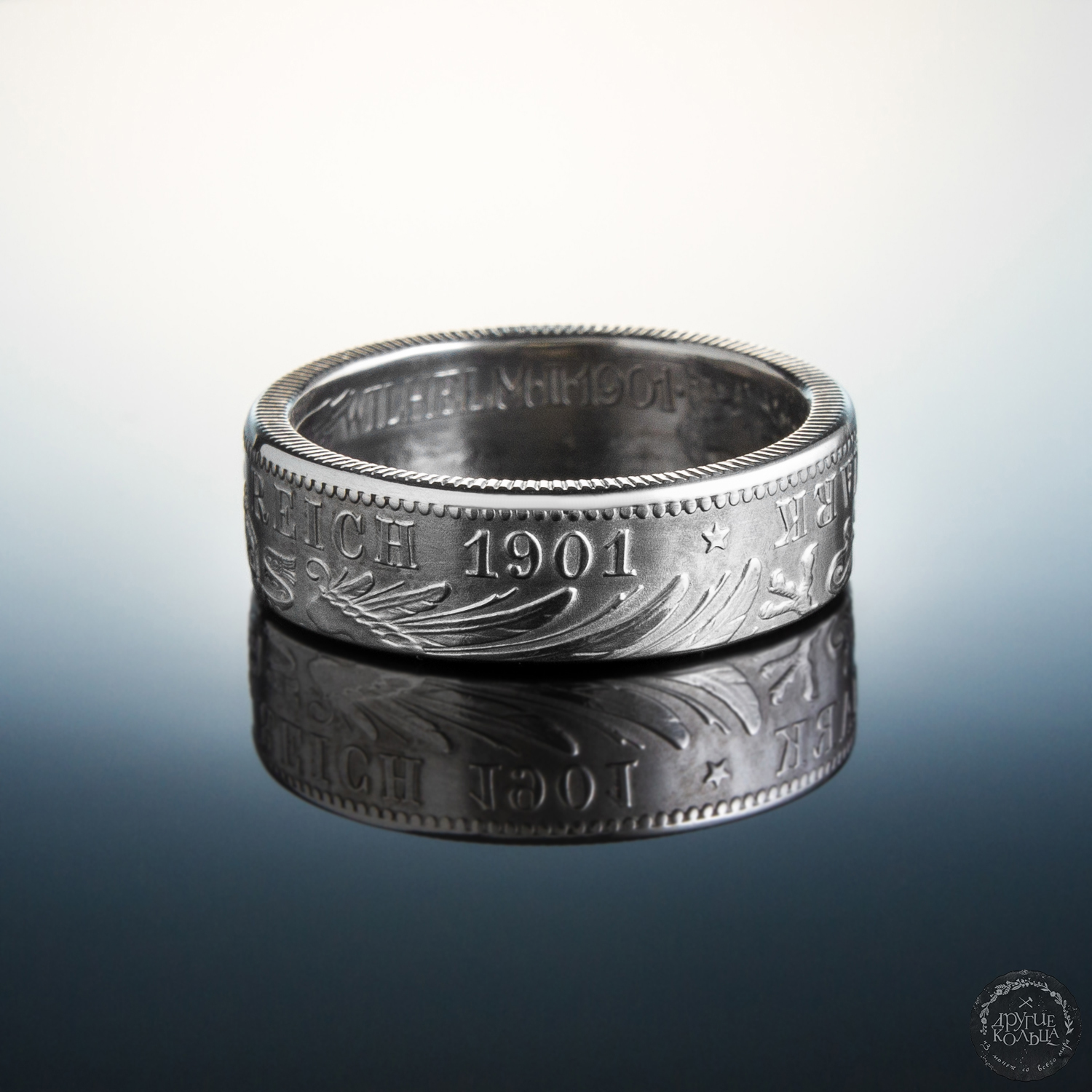 German coin rings - My, Longpost, Ring, Coin, Needlework without process, Decoration, 