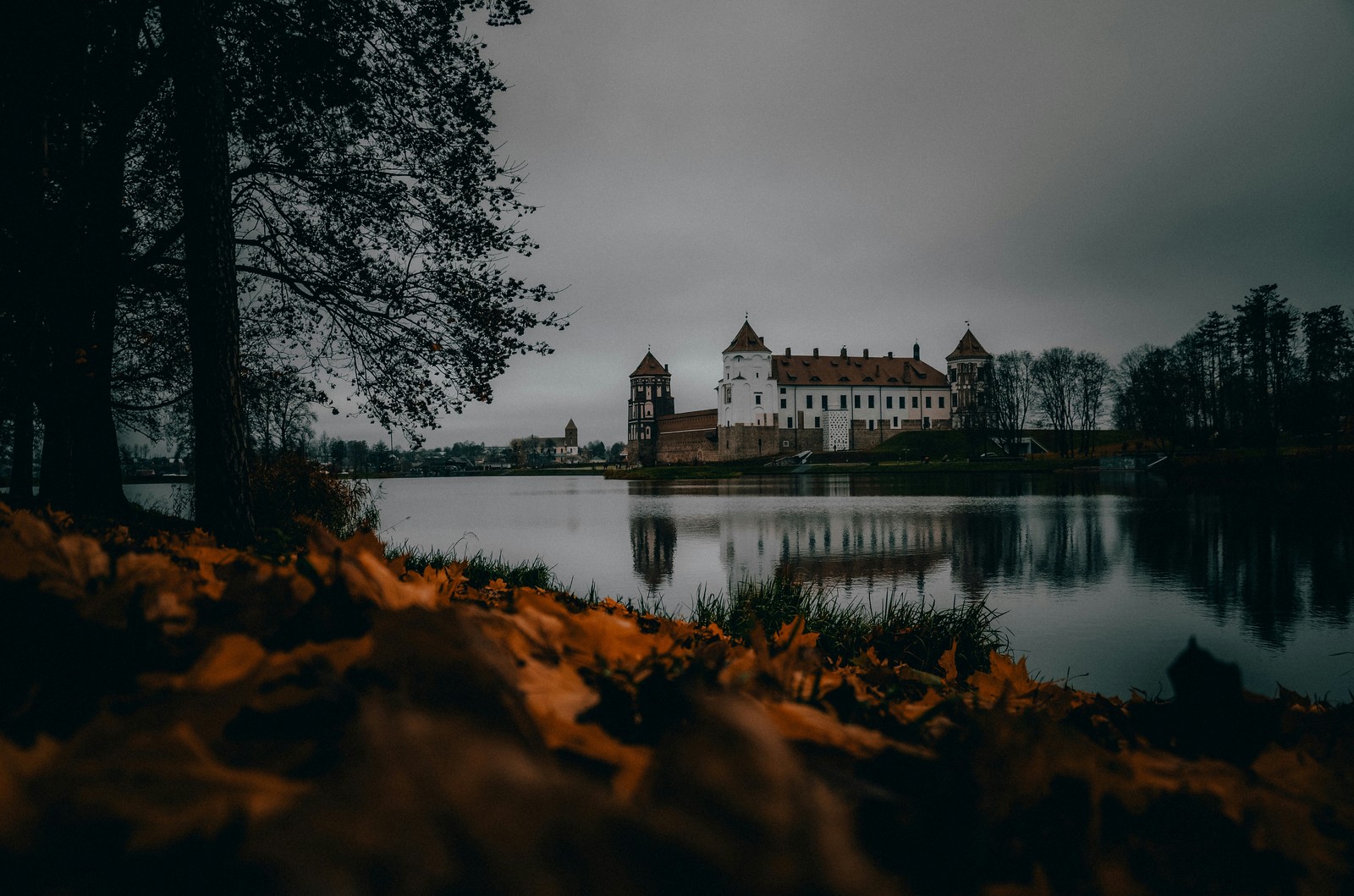 Part of Belarus - My, Republic of Belarus, Autumn, The photo, Longpost, Nesvizh