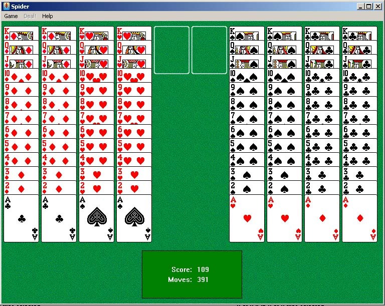 Completion of the working day in the office at 146% is - My, Playing cards, Spider Solitaire, Plankton, Office plankton