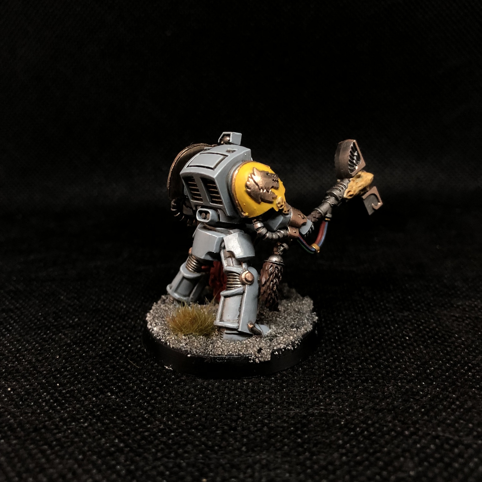 Rune Priest's Loyal Guard - My, Wh miniatures, Warhammer 40k, Space wolves, , Hobby, Miniature, Painting miniatures, Games Workshop, Longpost