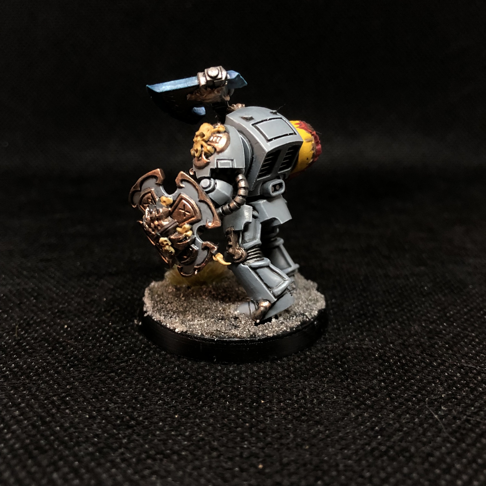 Rune Priest's Loyal Guard - My, Wh miniatures, Warhammer 40k, Space wolves, , Hobby, Miniature, Painting miniatures, Games Workshop, Longpost