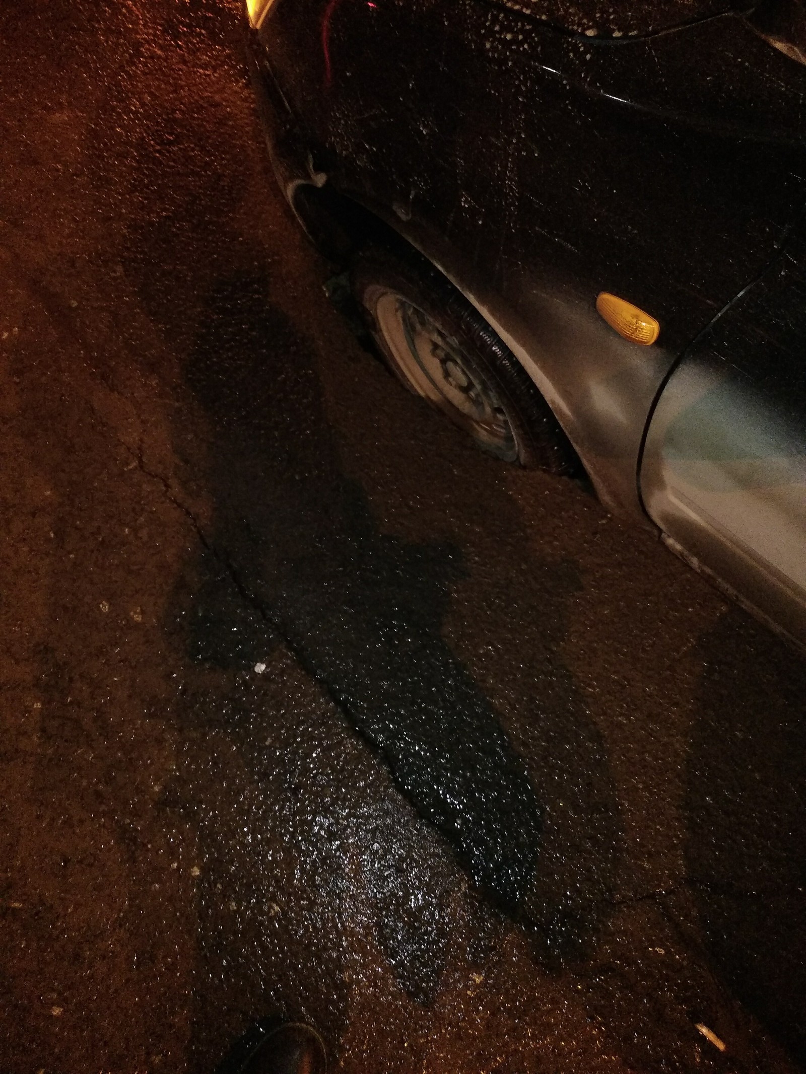 Samara earthworms gnaw asphalt again. - My, Samara, Bad roads, Road accident, Pit, Longpost