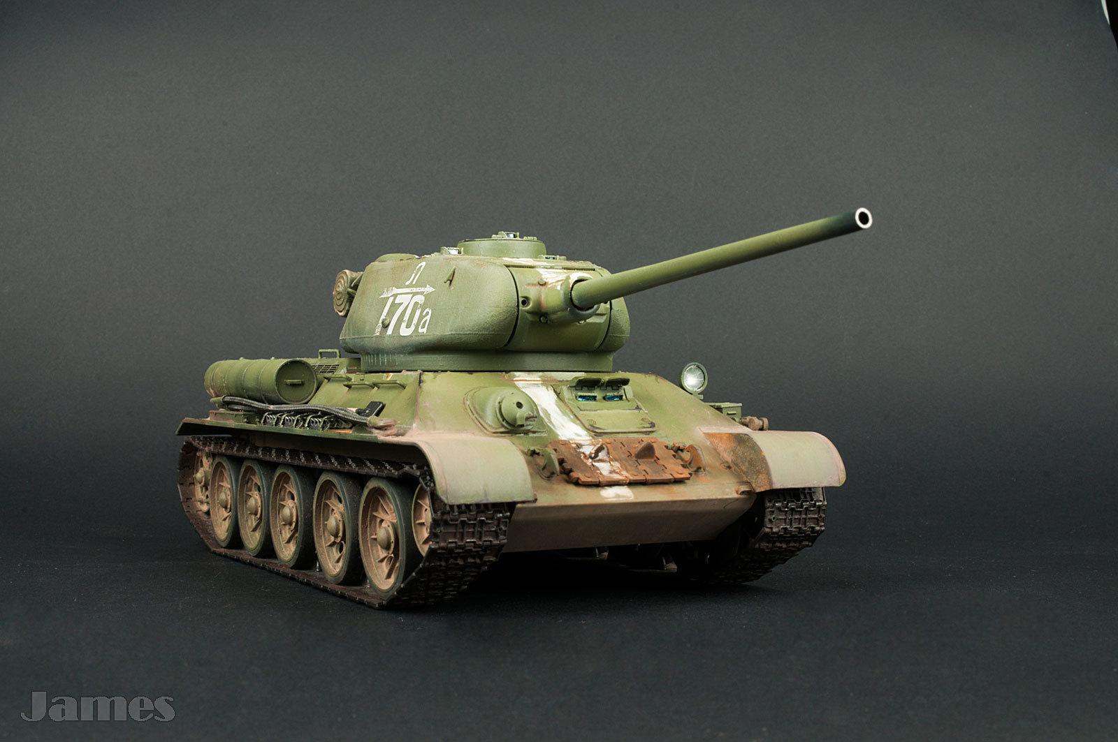 New T-34-76 and T-34-85 from Zvezda - My, Stand modeling, T-34-76, t-34-85, Test build, Camouflage, Weathering, Models, Video, Longpost