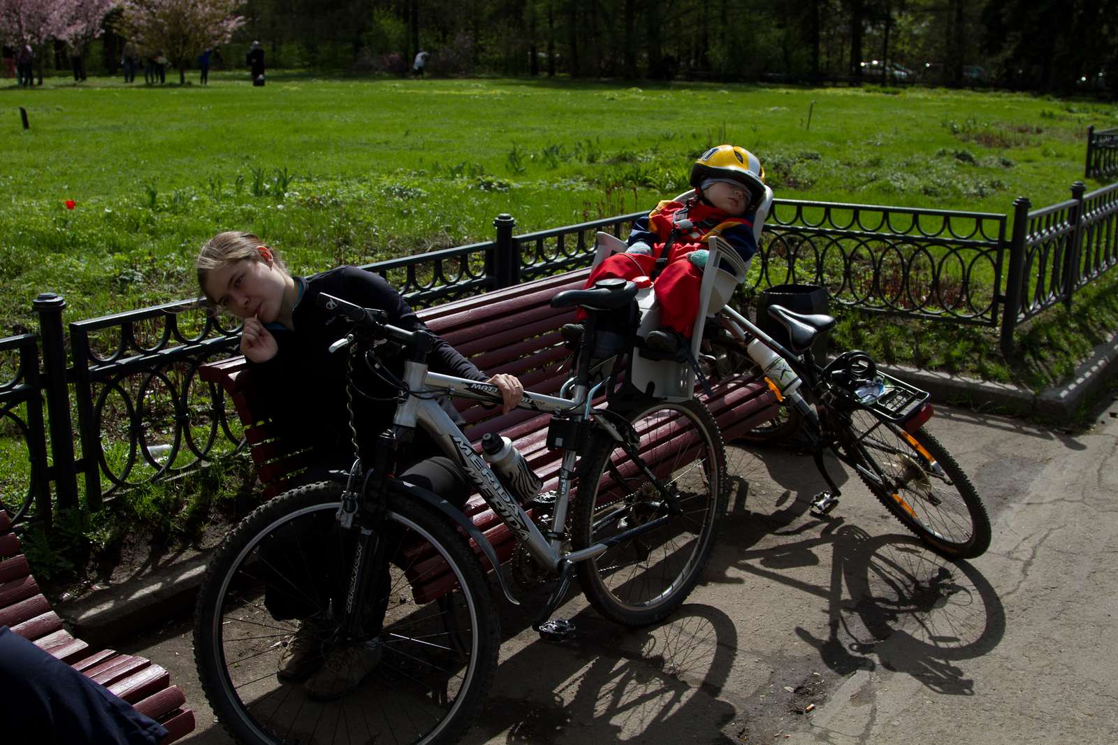 How I used to take my son on a bike - My, Children, A bike, Longpost