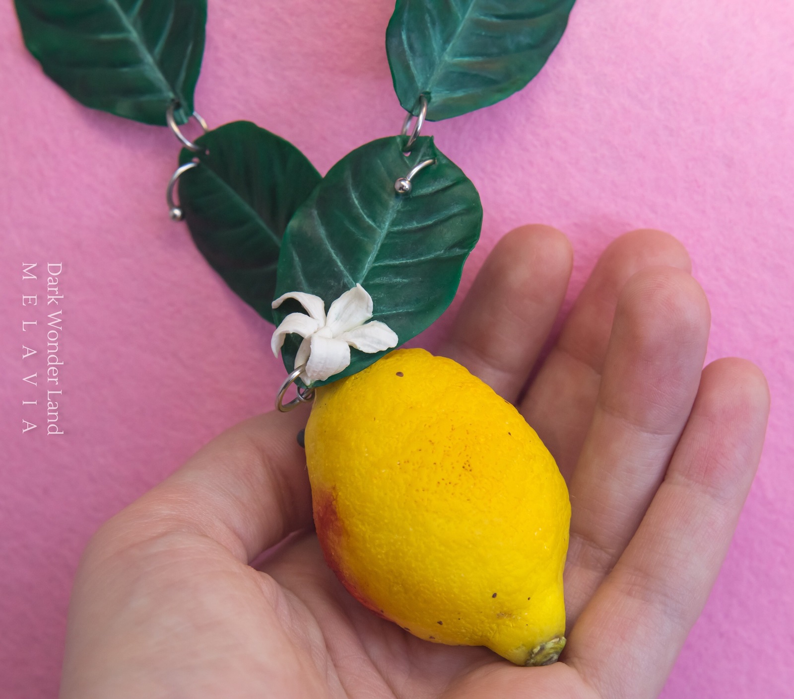 Shark Limonka) - My, Shark, Lemon, Polymer clay, Needlework without process, Longpost